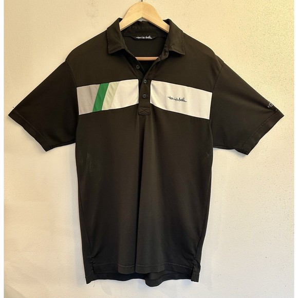 TRAVIS MATHEW/Redstone  Embroidered sleeve‎ - Mens Med. Golf Polo Shirt - Picture 1 of 12